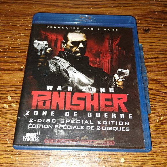 Punisher: War Zone Special Edition (Blu-ray/DVD, 2009, 2-Disc Set, Canadian) - Picture 1 of 3